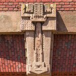 Droste-effect: sluitsteen met de toren.
<br/>
Marcel Westhoff, juni 2018